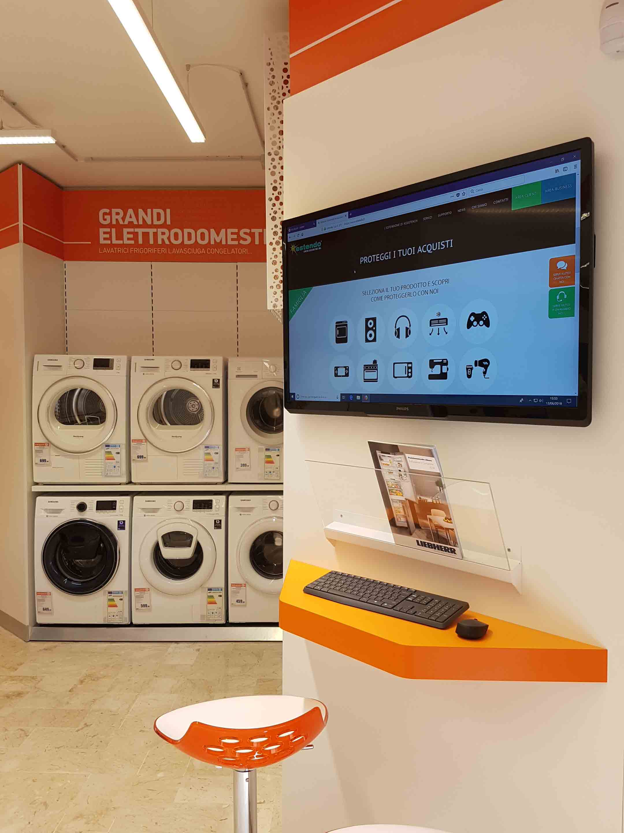 monitor da consultazione, COMINshop